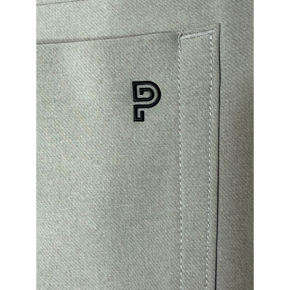 Public Rec All Day Every Day Pants Mens 38/32 Light Grey Straight Leg Trousers - Picture 1 of 6